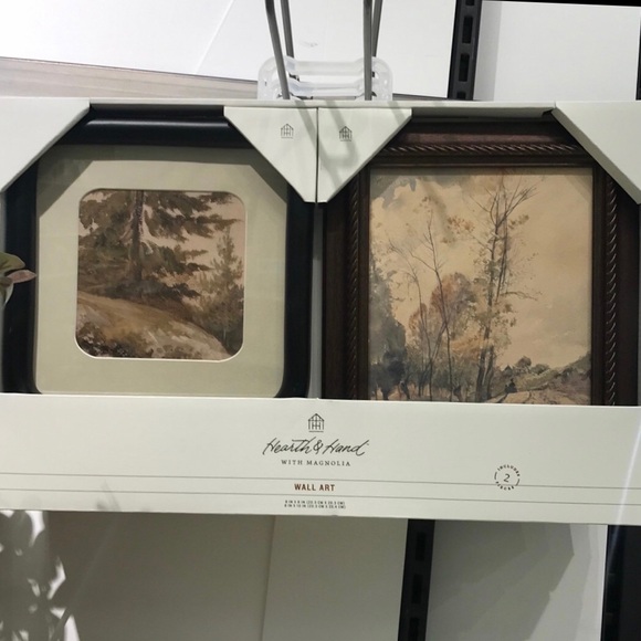 8"x8" and 8"x10" Autumn Treescapes Framed Wall Art Set - Hearth & Hand - Picture 5 of 5